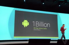 谷歌宣布Android月度活跃用户已超10亿